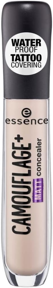 essence CAMOUFLAGE+ correttore viso effetto opacizzante, opacizzante, opaca (5ml)
