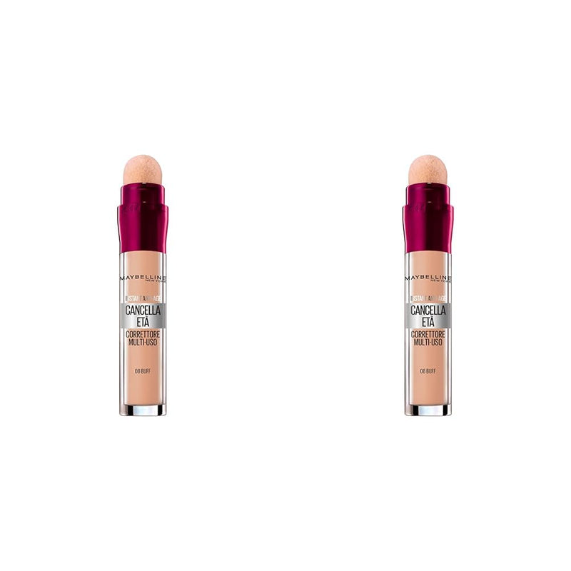 Maybelline New York Multi-Use Concealer Hydrating Concealer with Modular Coverage, Blemishes and Dark Circles Covered, Goji Berries and Haloxyl, Clear Ages, Shades: 02 Nude, 5 ml