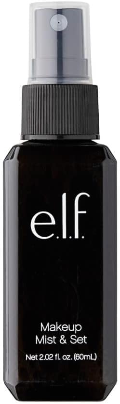 e.l.f. Makeup Mist & Set - Makeup Mist & Set - Enlivens & Moisturises Skin - Infused with Vitamin A - Vegan & Cruelty Free - 60ml