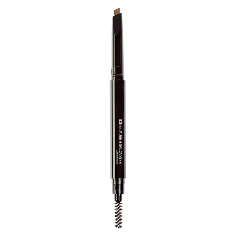 Wet n Wild, Ultimate Brow Retractable Pencil Retractable Eyebrow Pencil with Triangular Tip and Ultra Precise, Pigmented Color Defining the Look of Eyebrows, Medium Brown