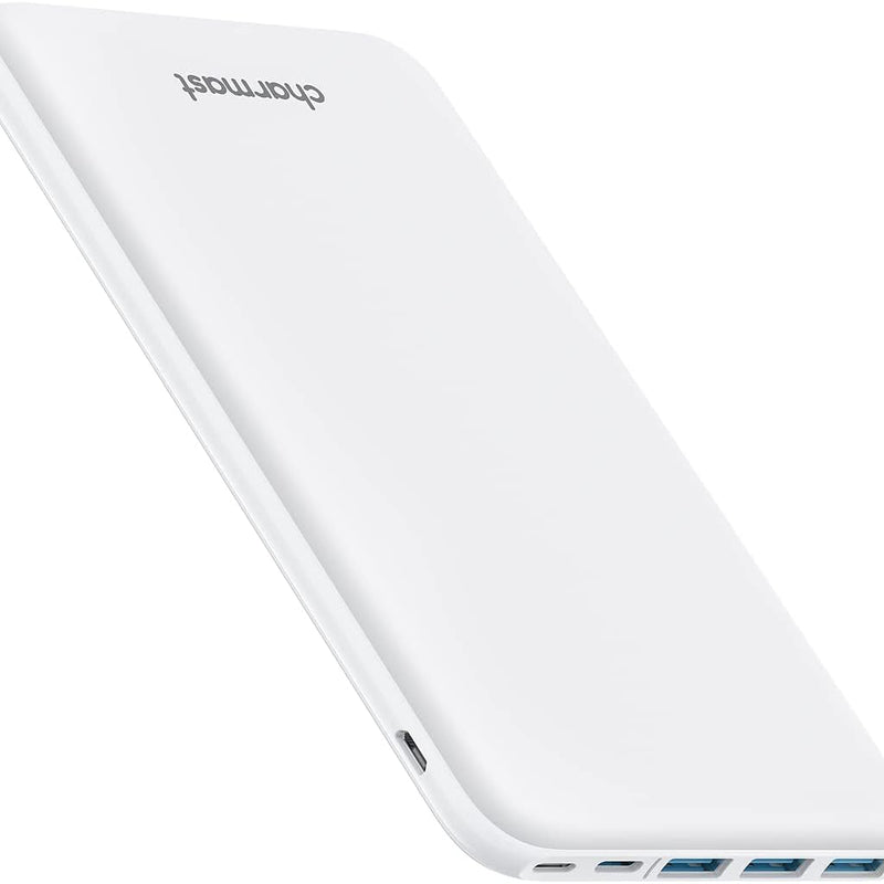 Batterie Externe 26800mAh Power Bank Chargeur Portable Li-polymère Power Bank Slim 4 Sorties et 3 Entrées Compatible avec Smartphone