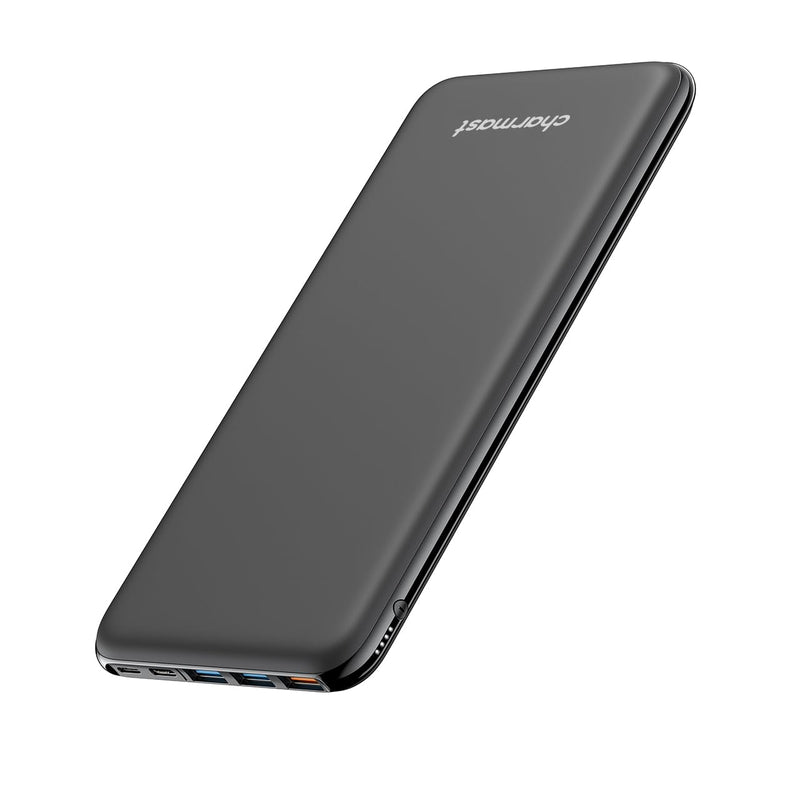 Batterie Externe 26800mAh Power Bank Chargeur Portable Li-polymère Power Bank Slim 4 Sorties et 3 Entrées Compatible avec Smartphone