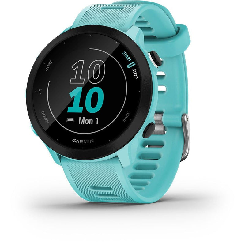 Garmin Forerunner 55 - Multi-Activity Running GPS Watch with Garmin Coach Training and Wrist Cardio - Black, TU EU