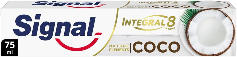 Signal Integral 8 Dentifrice Nature Elements Coco 75ml