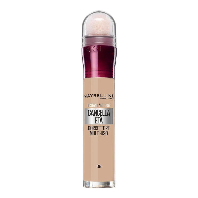 Maybelline New York Multi-Use Concealer Hydrating Concealer with Modular Coverage, Blemishes and Dark Circles Covered, Goji Berries and Haloxyl, Clear Ages, Shades: 02 Nude, 5 ml