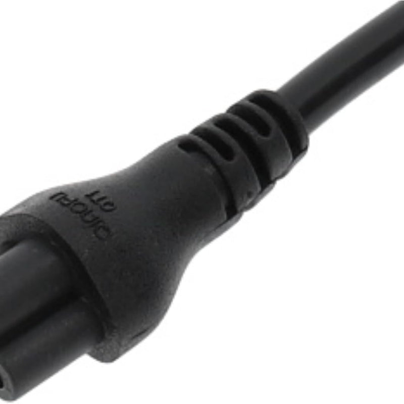 1 pcs Câble d'alimentation 1m 3 pôles pin Cordon pour Dell HP Lenovo ASUS Acer Ordinateur Portable Chargeur TV Imprimante Projecteur Ecran avec Contact de Protection Câble Connecteur en trèfle