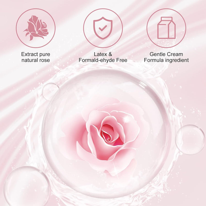 FADLASH Eyelash Extension Remover 10g Lash Extension Remover Dissolves Powerful for Lash Extensions Lash Glue Remover Low Irritation for Sensitive Skin(Rose)