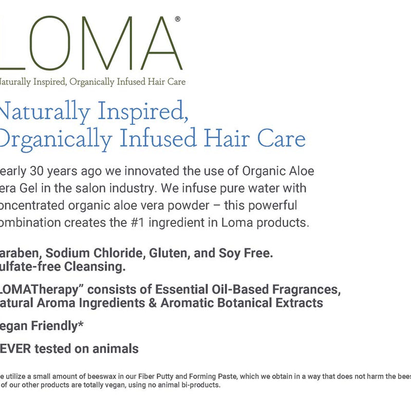 Loma Hair Care Moisturizing Shampoo & Treatment Duo