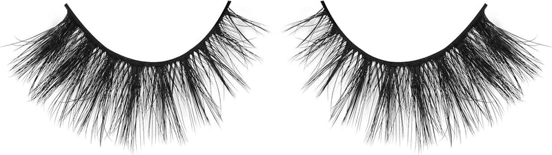 Onlyall False Lashes Cat Eye Strip False Eyelashes Fake Lash Volume Soft Faux Mink Eyelash Wispy Look Fluffy Foxeye Lash 7 Pair 16MM A04