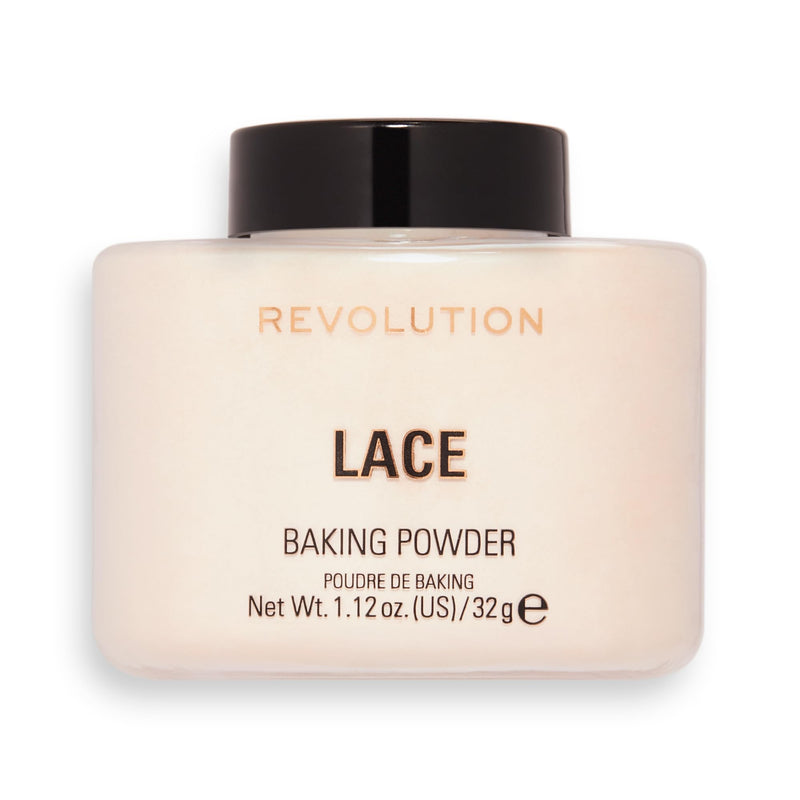 Makeup Revolution Loose Baking Powder, Makeup Wear Extender, Makeup Setting Powder, Banana, for Medium Tones Skin, 32g