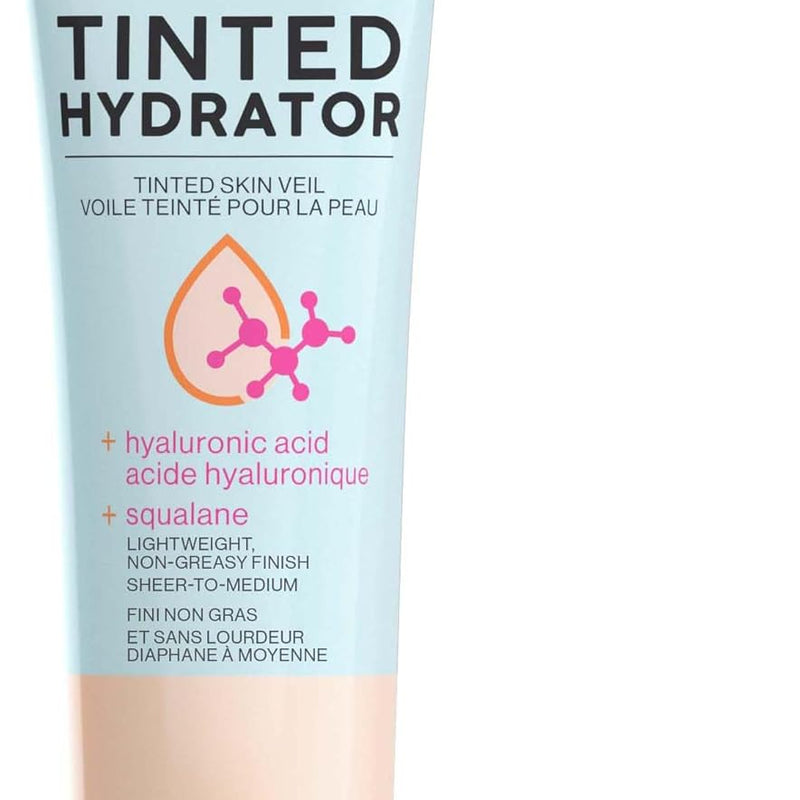 Wet n Wild, Bare Focus Tinted Hydrator, Coloured Moisturizing Face Cream with Hyaluronic Acid and Vegan Squalan, Light Texture, Medium Coverage and Bright Matte Finish, Light Medium