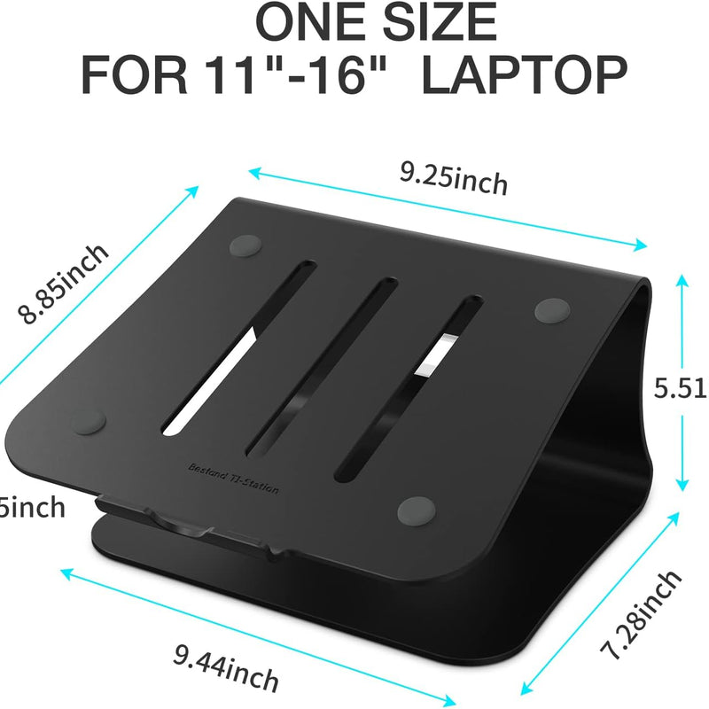 Bestand Support Ordinateur Portable, Support pour MacBook Pro/Air,Dell, HP, Samsung, Lenovo Della 11''-16