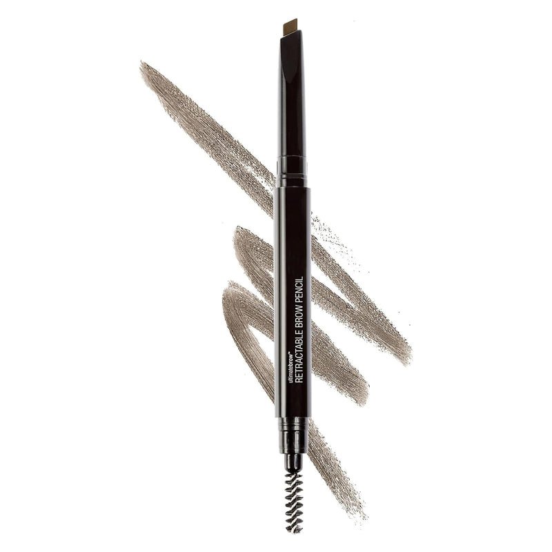 Wet n Wild, Ultimate Brow Retractable Pencil Retractable Eyebrow Pencil with Triangular Tip and Ultra Precise, Pigmented Color Defining the Look of Eyebrows, Medium Brown