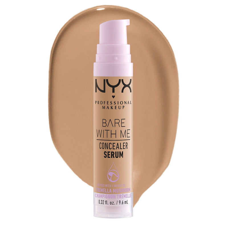 NYX Professional Makeup Bare With Me, Siero Correttore, Naturale, Copertura Media, Vanilla, 9.6ml