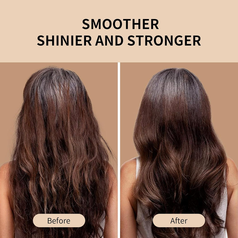 Hair Treatment Serum 50 Capsules Hair Vitamins A C E Pro B5 - Hair Serum for Frizzy and Damaged Hair - Hair Oil with Argan & Avocado Oil - Leave in Conditioner for Women & Men
