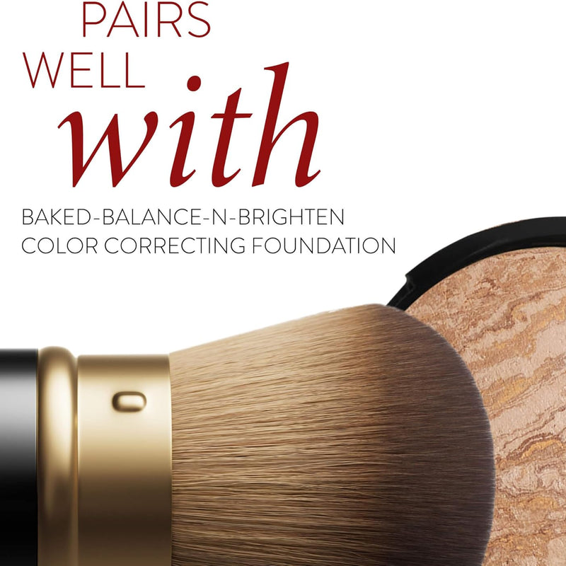 LAURA GELLER NEW YORK Retractable Airbrush Kabuki Brush for All Face Makeup & Foundation for Liquid, Cream and Powder Face Makeup With Aluminum Handle