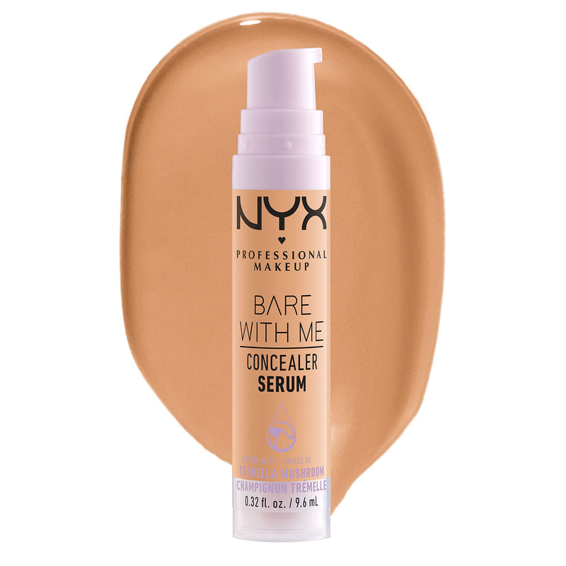 NYX Professional Makeup Bare With Me, Siero Correttore, Naturale, Copertura Media, Vanilla, 9.6ml
