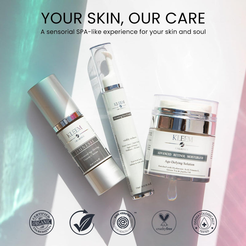 Retinol Face Cream with Hyaluronic Acid & Vitamin E – Anti-Wrinkle Firming Night Cream - Hydrating Night Moisturiser to Reduce Lines and Wrinkles. For Sensitive Skin, 50ml