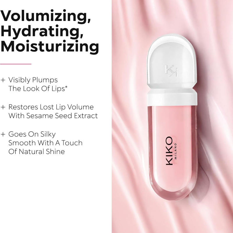KIKO Milano Lip Volume Tutu Rose | Enhancing Lip Cream
