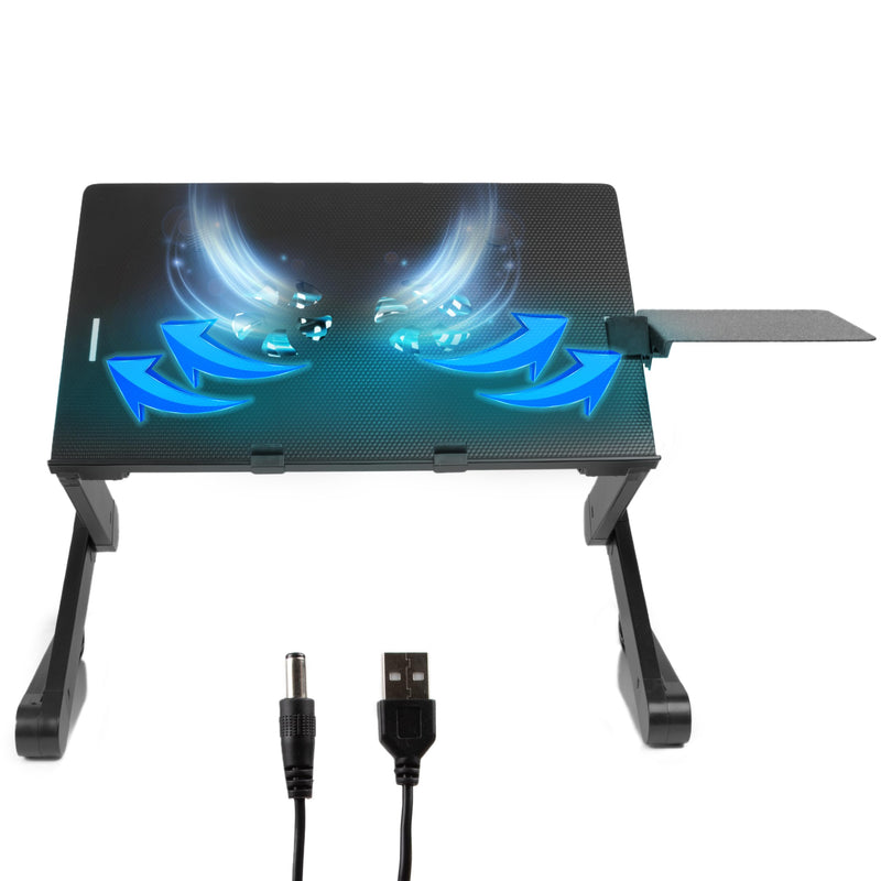 Duronic DML121 Support pour Ordinateur Portable Multifonction Pliable et réglable avec 6 articulations pour Tablette ou MacBook