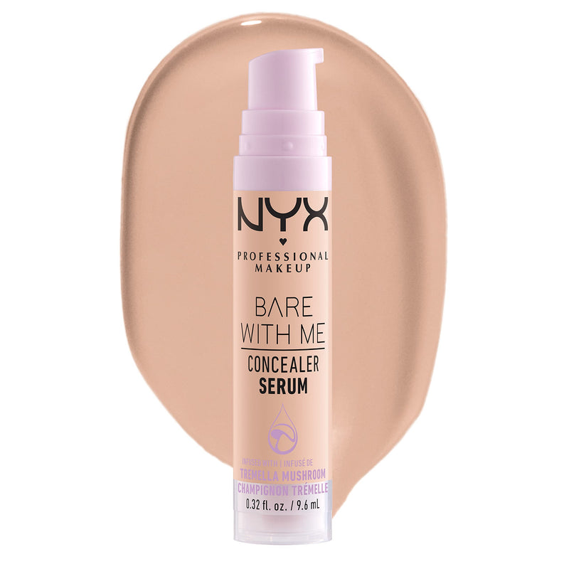 NYX Professional Makeup Bare With Me, Siero Correttore, Naturale, Copertura Media, Vanilla, 9.6ml