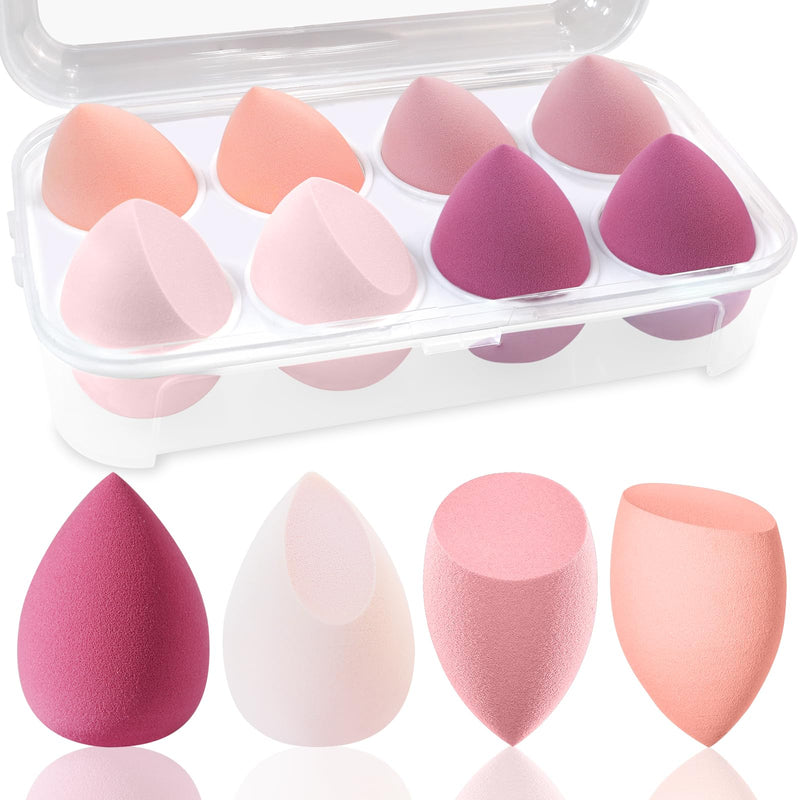 Spugnette trucco FILY DUAIU 4pz Set di Beauty Blender Spugnetta fondotinta on per Fondotinta Liquido Cipria e Crema Make Up
