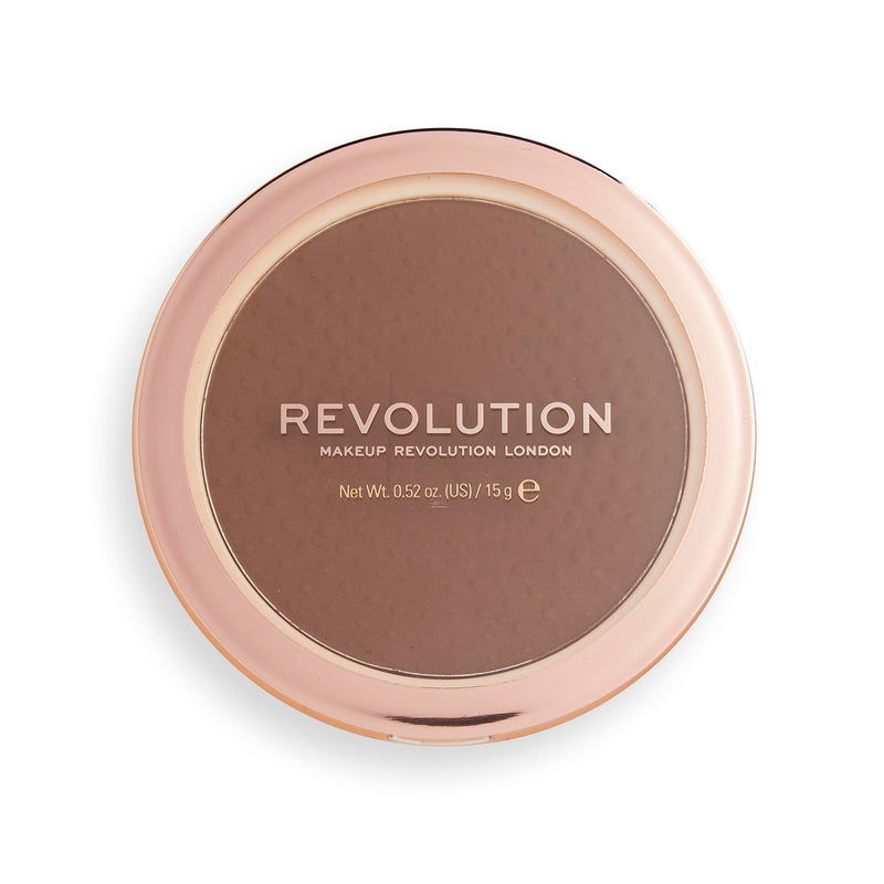 REVOLUTION BEAUTY, Mega Bronzer in Polvere, Opaco 0 - Cool, Brown