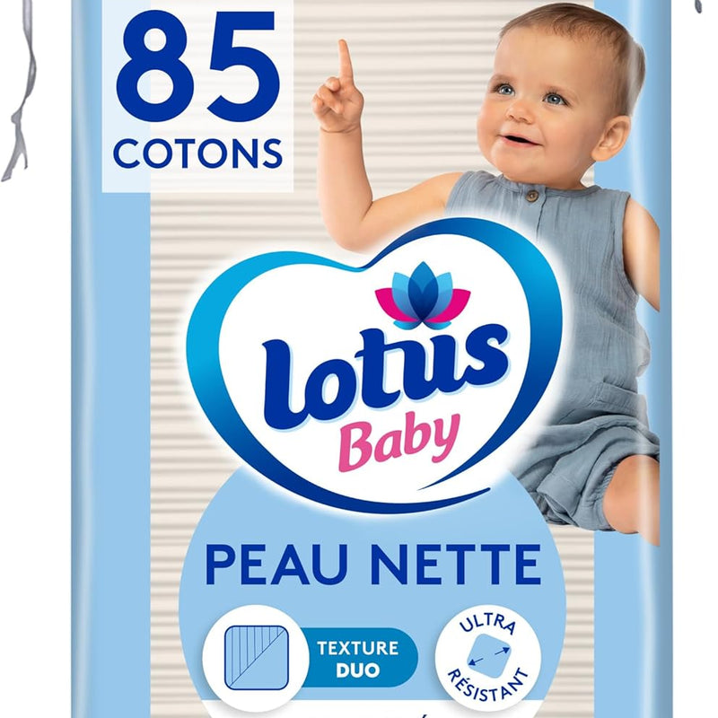 Lotus Baby Peau Nette - Baby Cotton Pads - 85 Cotton Pads