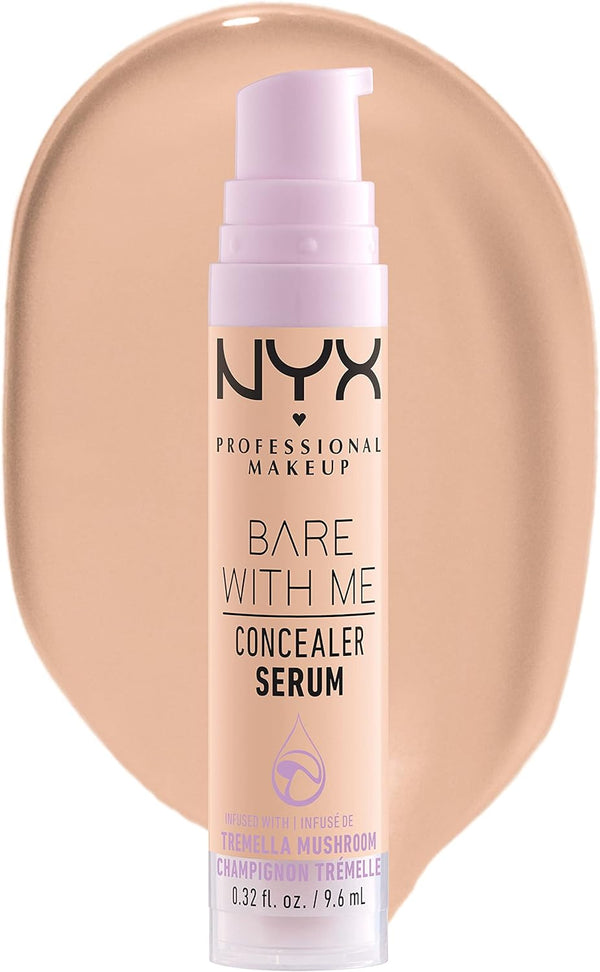 NYX Professional Makeup Bare With Me, Siero Correttore, Naturale, Copertura Media, Vanilla, 9.6ml