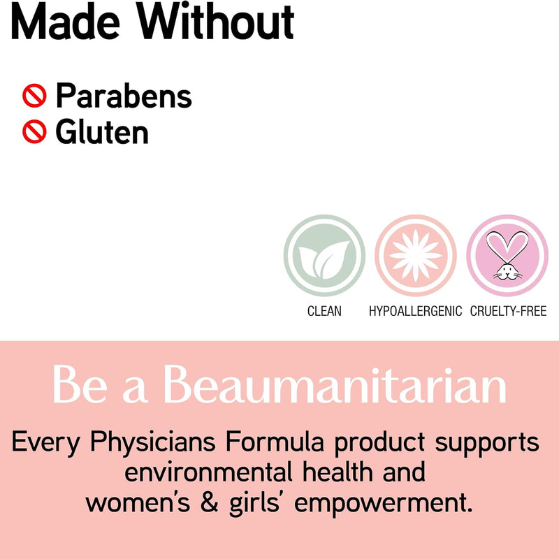 Physicians Formula, Matte Monoi Butter Blush Powder, Waterproof Face Blusher, Nourishing Formula with Murumuru, Cupuacu, Tucuma, and Tahitian Butter Monoi, Matte Finish, Mauvy Mattes