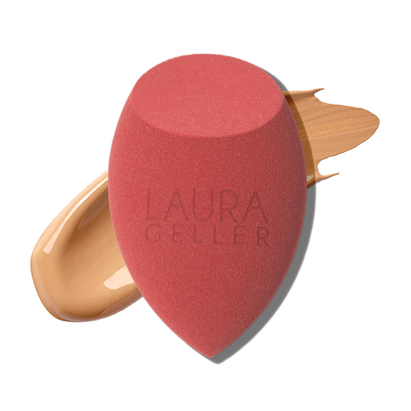 LAURA GELLER NEW YORK Retractable Airbrush Kabuki Brush for All Face Makeup & Foundation for Liquid, Cream and Powder Face Makeup With Aluminum Handle