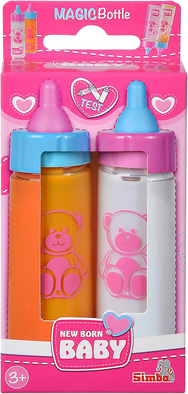 Simba Sleep New Born Baby 105560011 Magic Bottle with Disappearing Contents 1 x Milk and 1 x Juice 12 cm