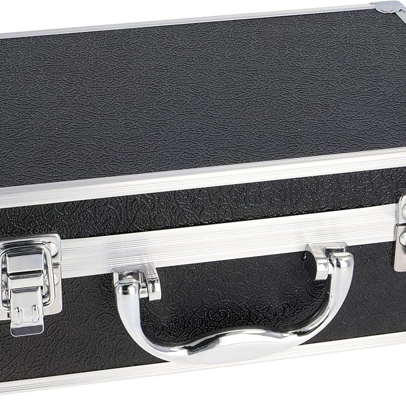 Bliss Beauty Case with Vegan Makeup Products - Beauty Case with Eyeshadow, Blush, Lipstick, Wax and Powder for Eyebrows, Brushes - Makeup Case Organizer with Aluminium Frame