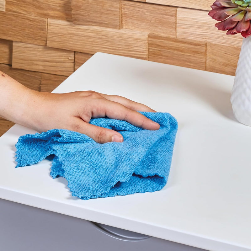Spontex Microfibre Collection | Multi-Purpose Microfibre | 8 Microfibre Cleaning Cloths