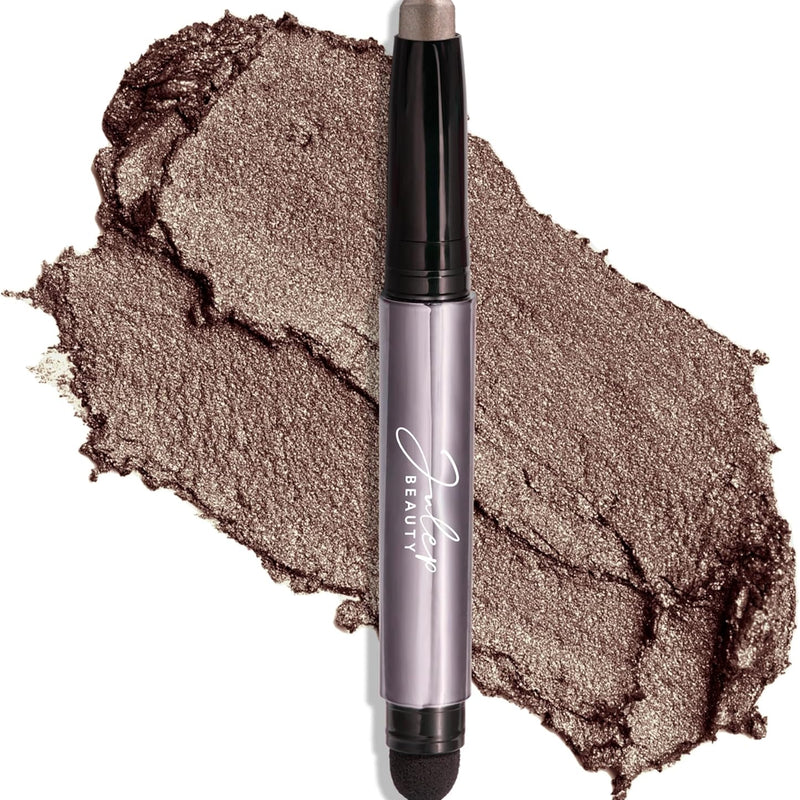 Julep Eyeshadow 101 Crème-to-Powder Eyeshadow Stick (Taupe Matte) Long-Lasting, Waterproof Eye Shadow - Blendable, Crease-Proof with Built-In Smudger