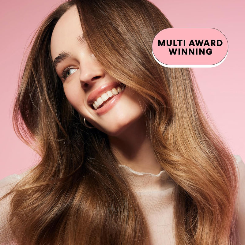MONDAY HAIRCARE Smooth Shampoo + Conditioner Bathroom Set (2 Count) 12 oz Each For Frizzy, Coarse & Curly Hair Made with Coconut Oil, Shea Butter & Vitamin E 100% Recyclable Bottle Pink