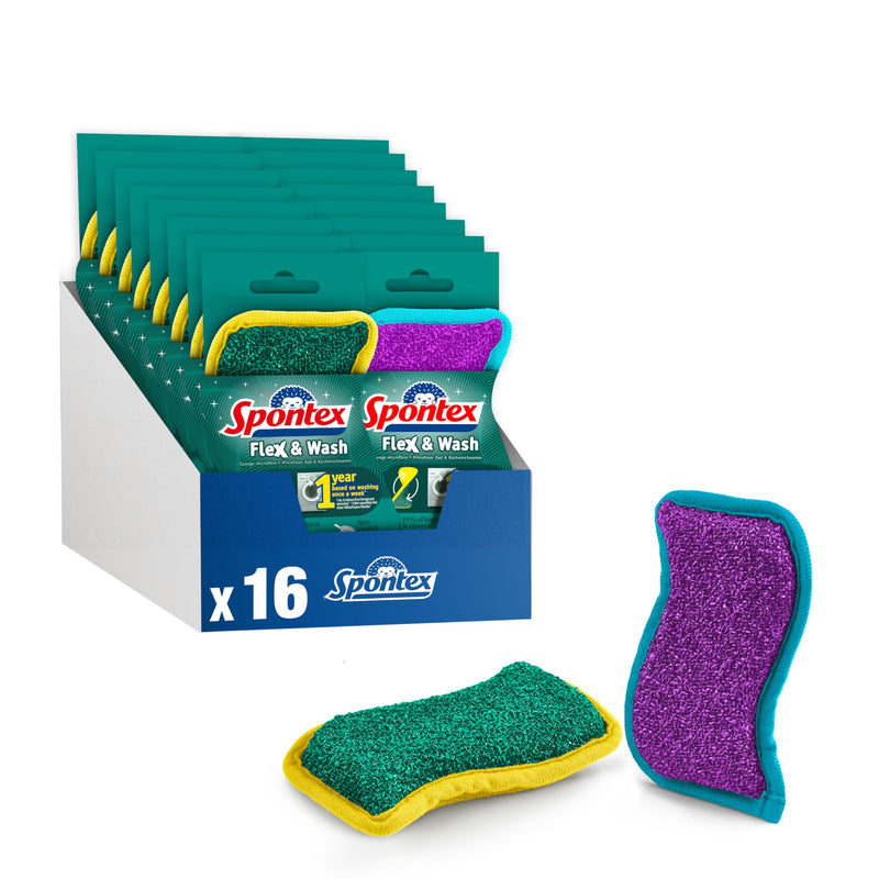 Spontex Microfibre Collection | Multi-Purpose Microfibre | 8 Microfibre Cleaning Cloths