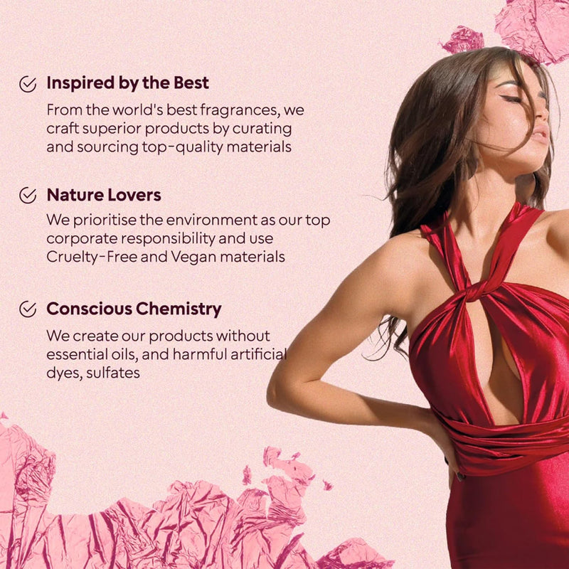 Bellavita Luxury GLAM Perfume for women | Notes of African Orange, Jasmine & Patchouli | Long-Lasting Floral & Woody Fragrance | Premium Perfume Oil imported from France, 100ml