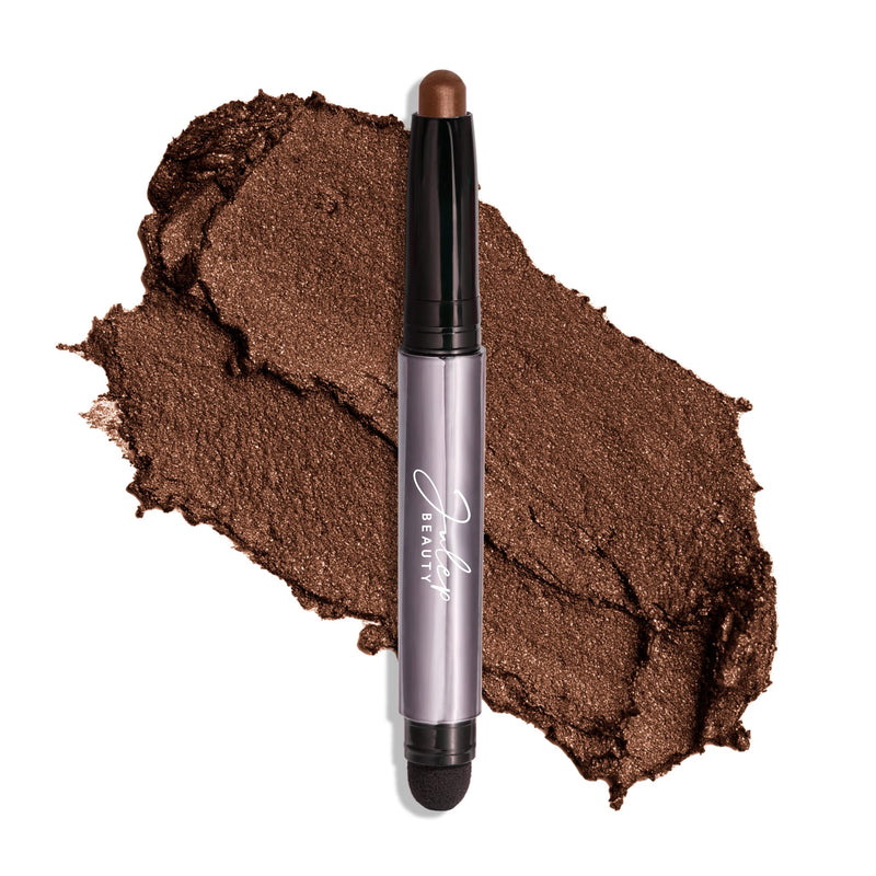 Julep Eyeshadow 101 Crème-to-Powder Eyeshadow Stick (Taupe Matte) Long-Lasting, Waterproof Eye Shadow - Blendable, Crease-Proof with Built-In Smudger