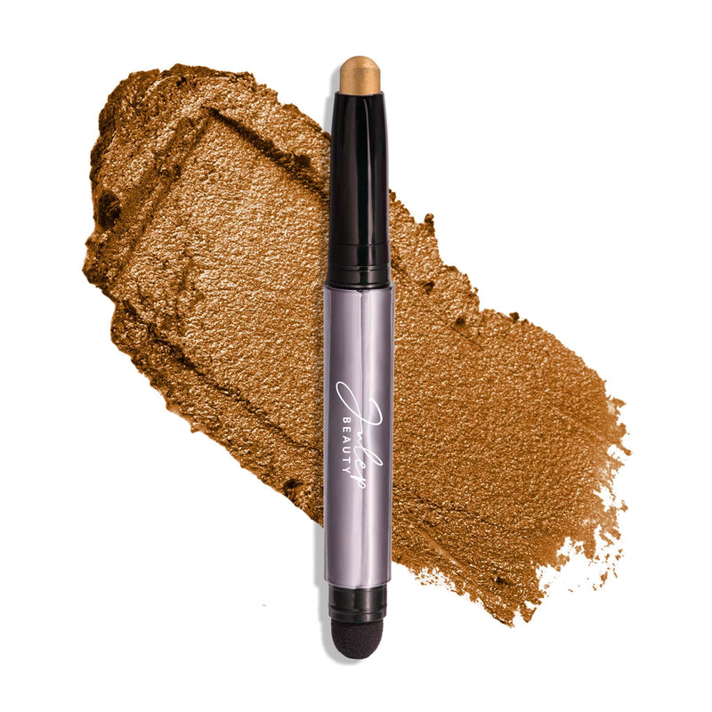 Julep Eyeshadow 101 Crème-to-Powder Eyeshadow Stick (Taupe Matte) Long-Lasting, Waterproof Eye Shadow - Blendable, Crease-Proof with Built-In Smudger