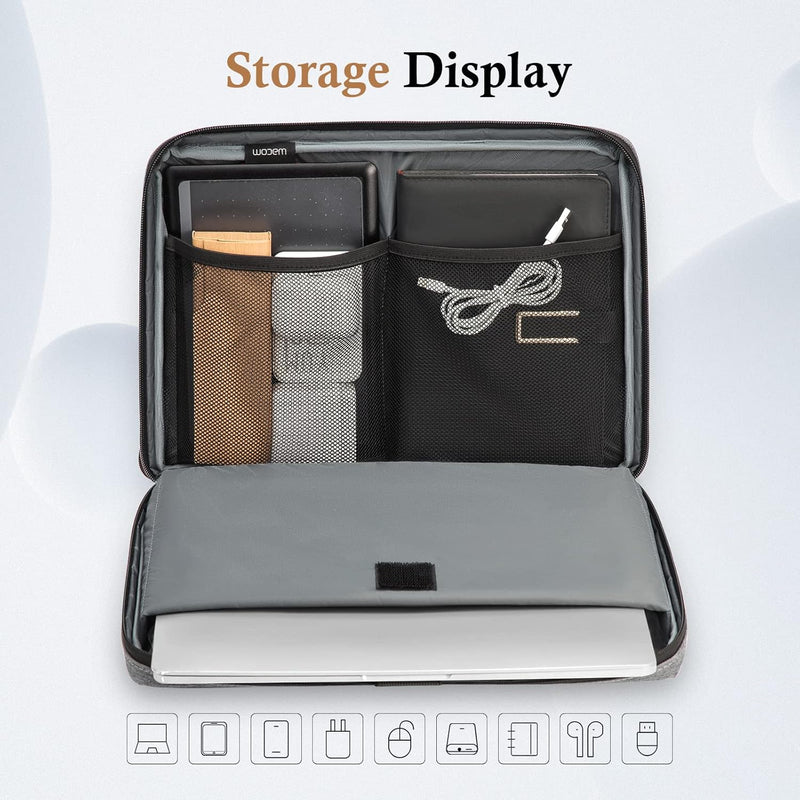 bagasin Housse pour Ordinateur Portable, 15,6 17,3 14 13,3 12,3 Pouce Sacoche