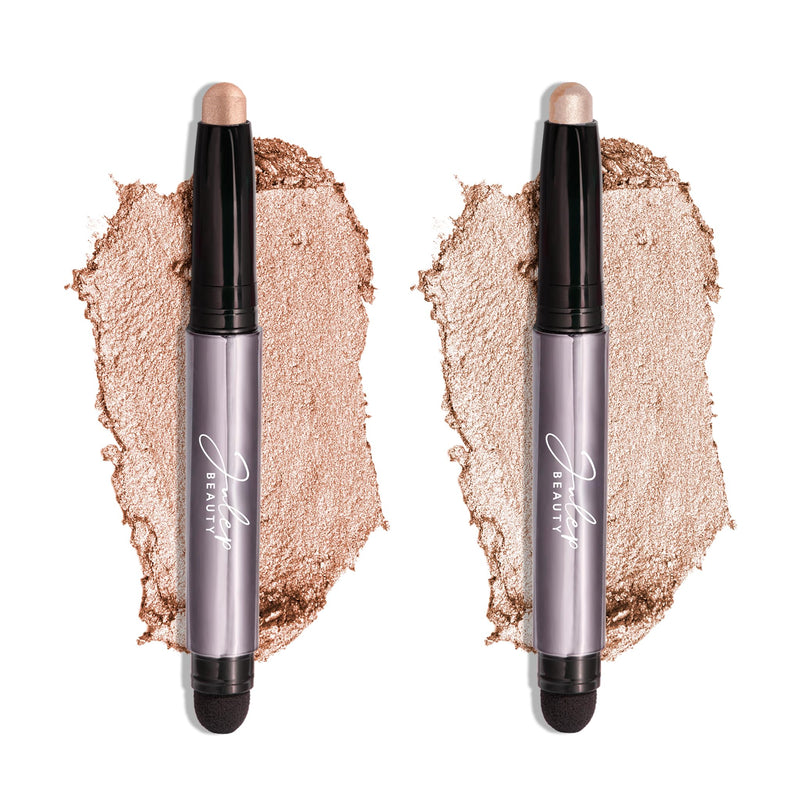 Julep Eyeshadow 101 Crème-to-Powder Eyeshadow Stick (Taupe Matte) Long-Lasting, Waterproof Eye Shadow - Blendable, Crease-Proof with Built-In Smudger