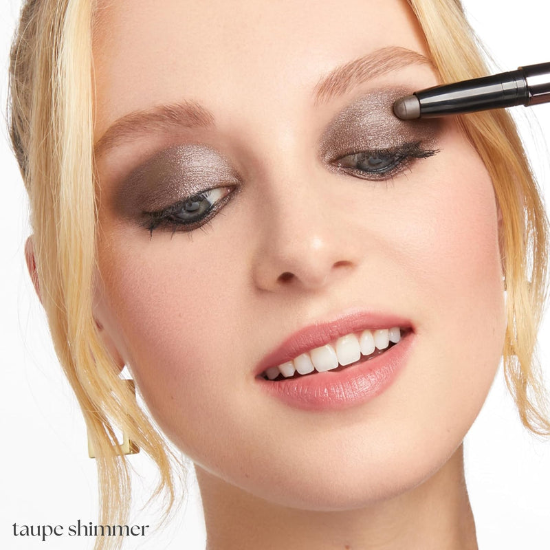 Julep Eyeshadow 101 Crème-to-Powder Eyeshadow Stick (Taupe Matte) Long-Lasting, Waterproof Eye Shadow - Blendable, Crease-Proof with Built-In Smudger