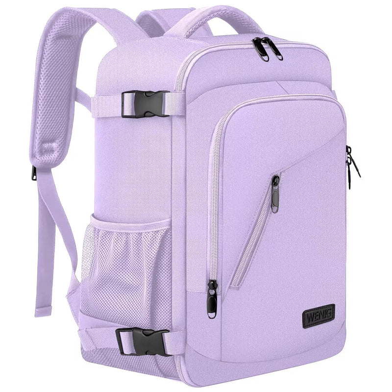 Luggage Cabin Backpack Travel Cabin Airplane Under Seat Hand Luggage Small Travel Bag, Light Purple, Vacation