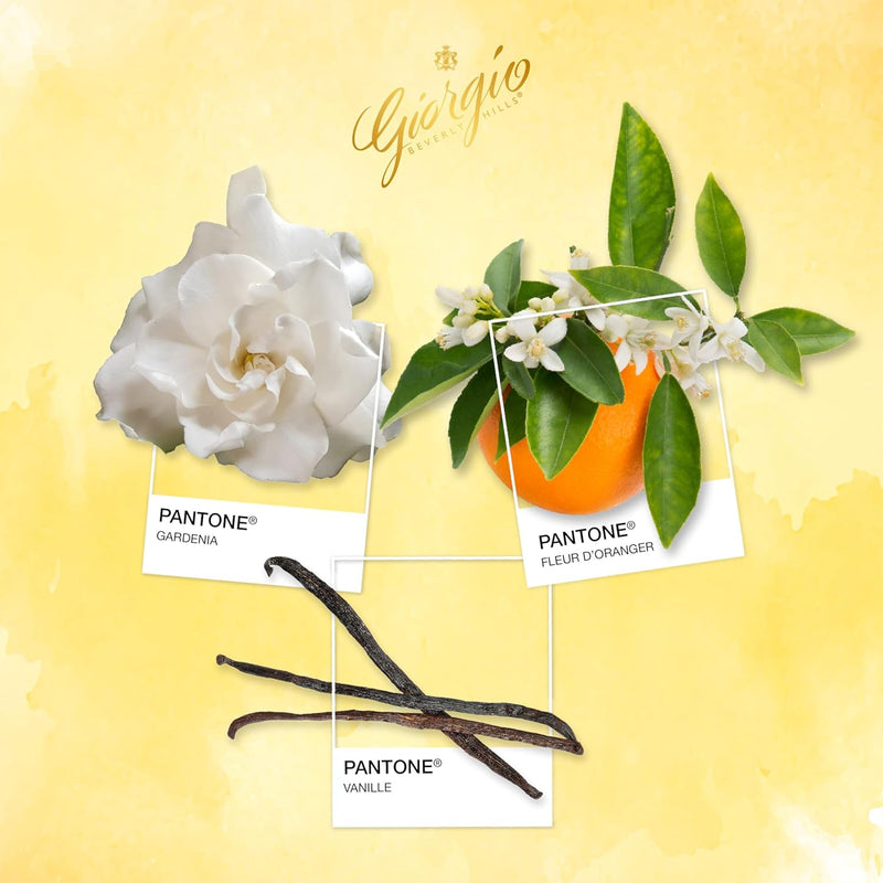 Giorgio Beverly Hills, Eau de Toilette pour Femme Senteur Florale, Spray vaporisateur, Parfum Vanille, Jasmin et Bergamote, Ingrédients Naturels, Eau de toilette de luxe