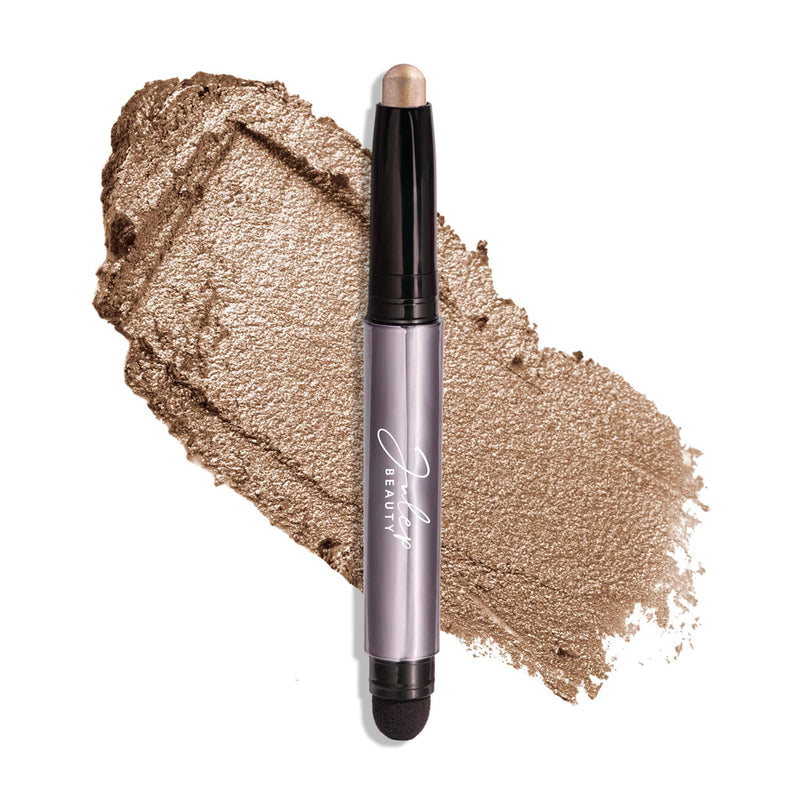 Julep Eyeshadow 101 Crème-to-Powder Eyeshadow Stick (Taupe Matte) Long-Lasting, Waterproof Eye Shadow - Blendable, Crease-Proof with Built-In Smudger