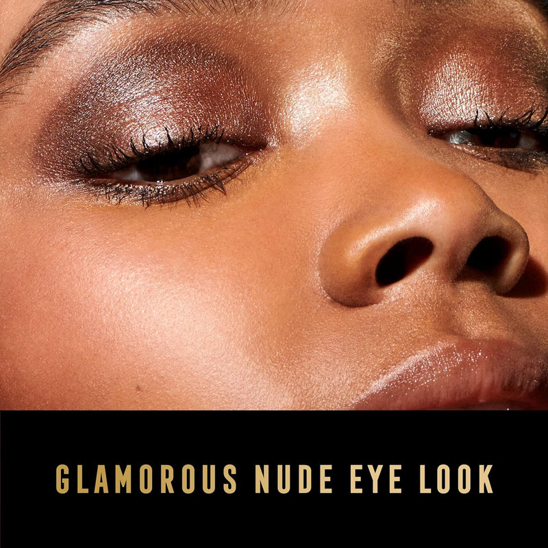 Max Factor Masterpiece Nude Palette, 8 Intense Colour Eyeshadows, Creamy Shadows, 3 Finish, Cappuccino Nudes