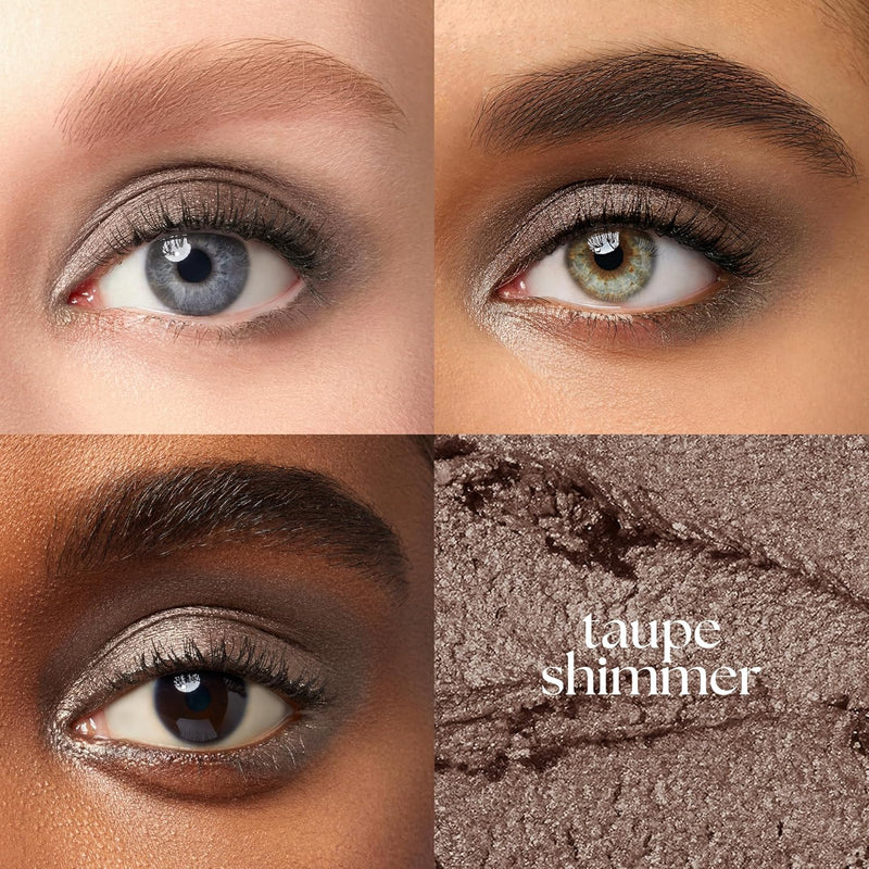 Julep Eyeshadow 101 Crème-to-Powder Eyeshadow Stick (Taupe Matte) Long-Lasting, Waterproof Eye Shadow - Blendable, Crease-Proof with Built-In Smudger