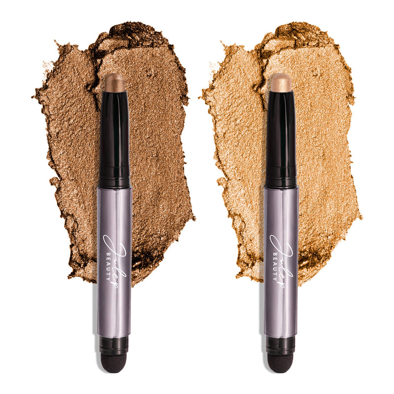 Julep Eyeshadow 101 Crème-to-Powder Eyeshadow Stick (Taupe Matte) Long-Lasting, Waterproof Eye Shadow - Blendable, Crease-Proof with Built-In Smudger