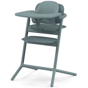 Cybex - Chaise haute évolutive lemo 2 - Bleu - Réglable en hauteur et en profondeur - Set bébé inclus